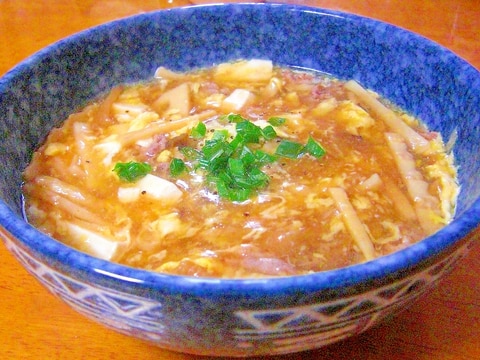 お子様にも 辛くない本格中華サンラータンスープ レシピ 作り方 By Nyan2 楽天レシピ
